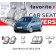 Чохли модельні Opel Meriva B 2010-2014 (мінівен) (airbag, 3 окр.сп.і сид., передн. підлок., 4 підг.)