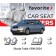 Чохли модельні Skoda Fabia I 1999-2004 (седан) (airbag, спинка і сидіння 1/3, 4 підгол.)