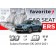 Чохли модельні Subaru Forester (SK) (USA) 2018-2021 (універсал) (recaro, airbag, сп.1/3, пер.підл., 5 підгол.)