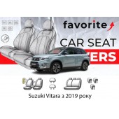 Чохли модельні Suzuki Vitara з 2019р (універсал) (airbag, спинка 1/3, пер. підлок., 5 підгол.)