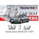 Чохли модельні Toyota Camry hybrid (XV50) 2011-2014 (седан) (airbag, сп.1/3, пер.і задн.підл., крила, 2підг.)