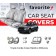 Чохли модельні Toyota Corolla Cross Hybrid з 2022р (седан) (recaro, airbag, спинка 1/3, пер.і задн.підлок., 5підгол)