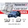 Чохли модельні Volvo V50 2007-2012 (універсал) (airbag, сп. і сид. 1/3, передн. і задн. підл., крила, 5 підгол.)
