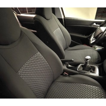 Чехлы модельные Hyundai EX8 (2+1) с 2015г (фургон) (2 подгол.)