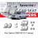 Чохли модельні KIA Carens 2006-2012 (мінівен) (7 місць) (спинка і сид. 1/3, 7 підгол.)