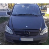 Зимняя накладка на решетку Mercedes Vito 639 2010-2015 V2