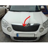 Зимова накладка на решітку (верхня 2009-2013) для Skoda Yeti 2009-2017