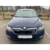 Зимова накладка на решітку (верхня 2013-2015) для Skoda Superb 2009-2015