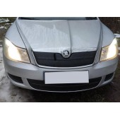Зимова накладка на решітку (нижня) для Skoda Octavia II A5 2010-2013