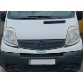 Зимова накладка на решітку 2007-2015 (V1 верхня) 2007-2015для Opel Vivaro 2001-2015
