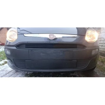 Зимняя накладка на решетку Fiat Evo Punto
