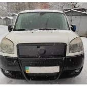 Верхня зимова накладка на решітку для Fiat Doblo I 2005-2010