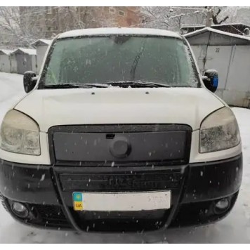 Верхня зимова накладка на решітку для Fiat Doblo I 2005-2010