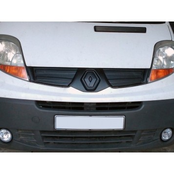 Зимова верхня накладка на решітку 2001-2007 для Renault Trafic 2001-2015