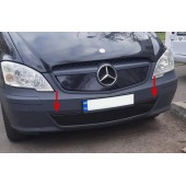 Зимова накладка на бампер (2010-2015) для Mercedes Vito W639 2004-2014