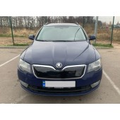 Зимняя накладка на решетку Skoda Superb 13-15 (верх)