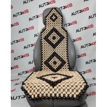 Накидка із дерева на крісло в автомобіль з підголовником (130см х 48см)