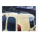 Рейлинги на крышу Renault Kangoo 1998-2008 макси база, пластиковые ножки хром