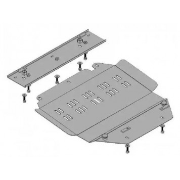 Защита двигателя Renault Kangoo 1997-2007 1