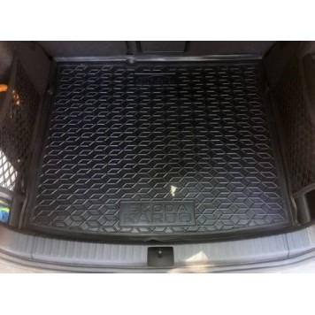Автомобільний килимок в багажник Skoda Karoq 2018- повнорозмірний