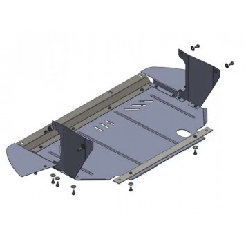 Защита двигателя Fiat Punto Evo/2012 2009-2012- 1.3D