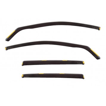 Дефлекторы окон Skoda Rapid Spaceback 2013-> 5D HTB