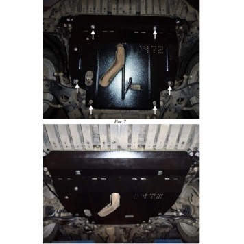 Захист двигуна Toyota RAV 4 IV 2013-2018 1-1