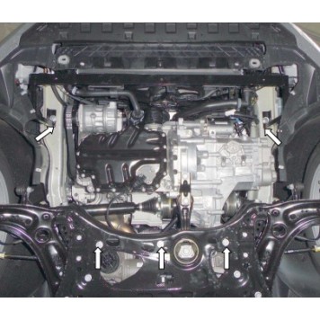 Захист двигуна Skoda Superb III 2015--1