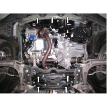 Захист двигуна Honda Civic VIII 2006-2012-2