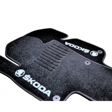 Текстильні килимки в салон для Skoda Super B (2008-2015)-6