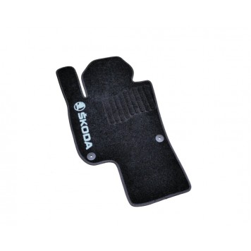 Текстильні килимки в салон для Skoda Super B (2008-2015)-1