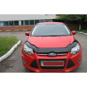 Дефлектор капота для Ford Focus III 2011-2015 Дефлектор капота для Ford Focus III 2011-2015
