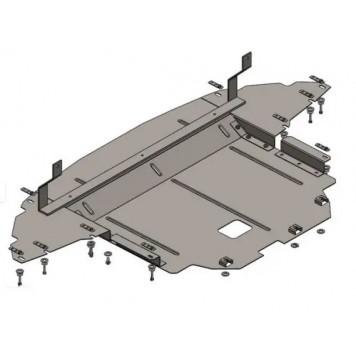 Защита двигателя Hyundai I-20 2014-