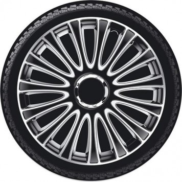 Ковпаки на колеса Argo Lemans Pro Silver Black R16