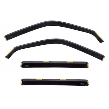 Дефлектори вікон Mitsubishi Pajero Sport 1996-2009 5D