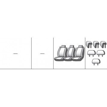 Чохли на сидіння Renault Scenic-9