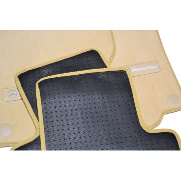 Текстильні килимки в салон для Mercedes MLGLGLE166 (2011) Premium-6
