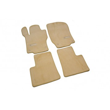 Текстильні килимки в салон для Mercedes MLGLGLE166 (2011) Premium-1