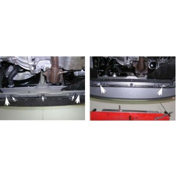 Защита двигателя Suzuki Swift IV 2005-2010-1