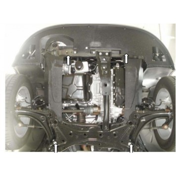 Защита двигателя Dodge Caliber 2006-2012 (2.0)-2