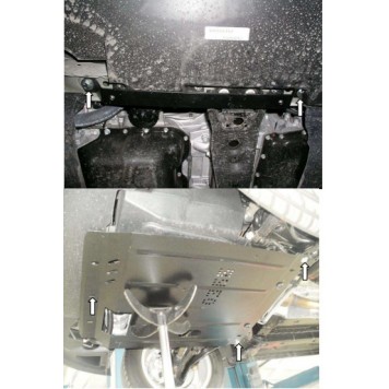 Защита двигателя Dodge Caliber 2006-2012 (2.0)-1