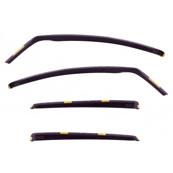 Дефлектори вікон Mercedes B-klasse W-245 2004 -> 4D 