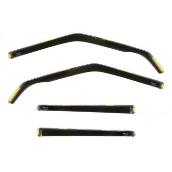 Дефлекторы окон Skoda Fabia II 2007-2015 5D HTB