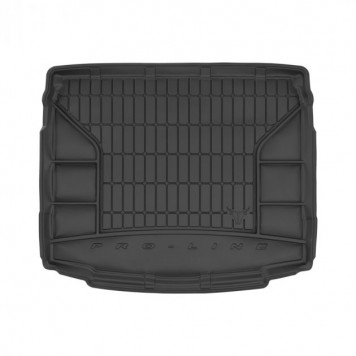 Резиновый коврик в багажник Skoda Karoq 2017 без бічних ніш