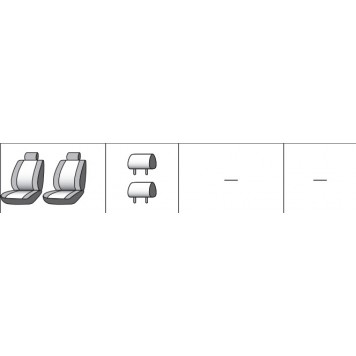 Чохли на сидіння Renault Trafic 2001-2014-9