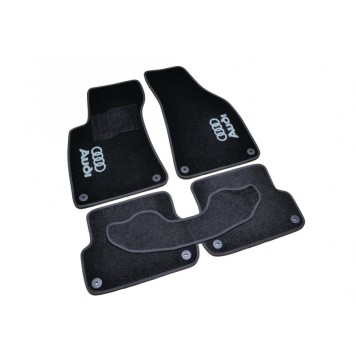 Текстильні килимки в салон для Audi A4 В6,B7 (2000-2008)