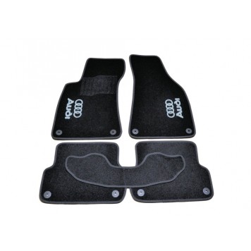 Текстильні килимки в салон для Audi A4 В6,B7 (2000-2008)-1