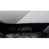 Дефлектор капота для Toyota Hilux 2015-2019 (S-кріпл) Дефлектор капота для Toyota Hilux 2015-2019 (S-кріпл)