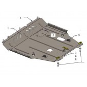 Захист двигуна Suzuki SX-4 2013- 1 Захист двигуна Suzuki SX-4 2013- 1