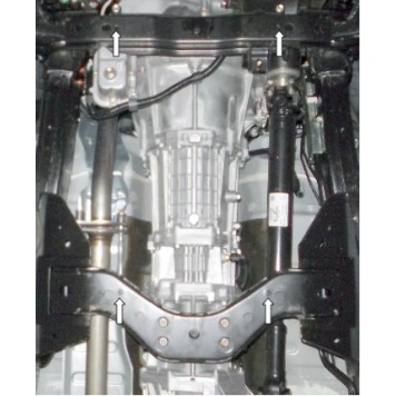 Захист КПП Mitsubishi L200 2015-2019 2-2